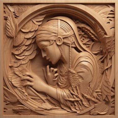 Patterns and decorations stl cut 1 3d model